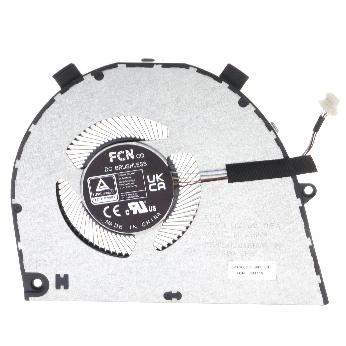 Replacement CPU Cooling Fan for Dell Vostro 5620 5625 Inspiron 16 7620 2-in-1 0T8R2T DFS5K12B159A1R 023.100QC.0001