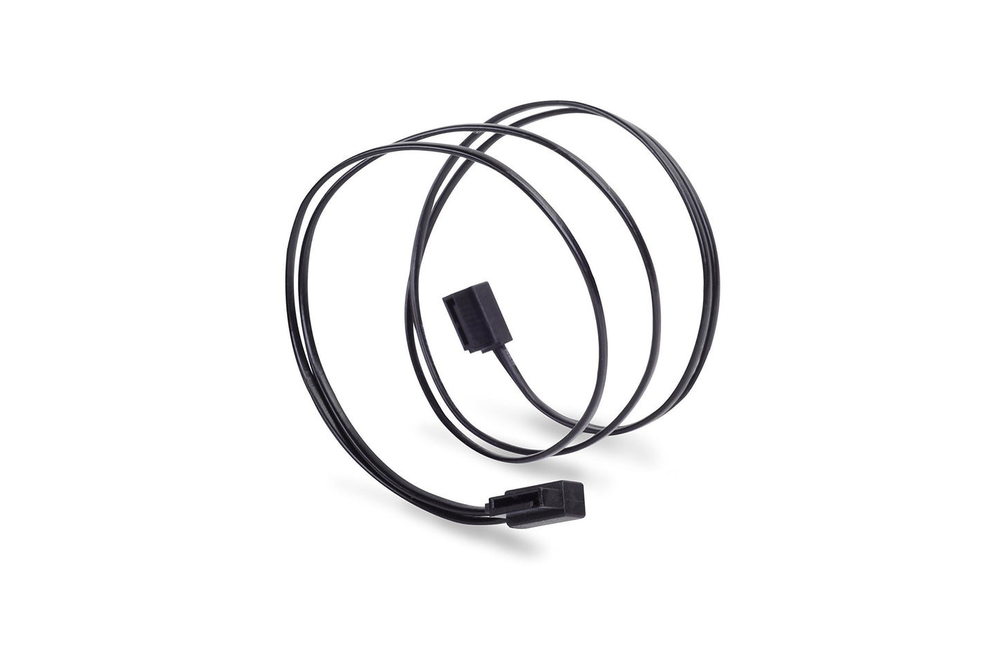 SilverStone Technology CP11B-500 500mm (19.6 in.) Ultra Thin 6Gb/s Lateral 90-Degree SATA Cable with Custom Low-Profile Connectors, SST-CP11B-500