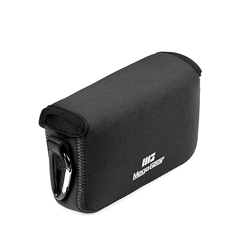 MegaGear Neoprene Camera Case for Fujifilm X100VI - Stylish and Protective Digital Photography Bag - Black