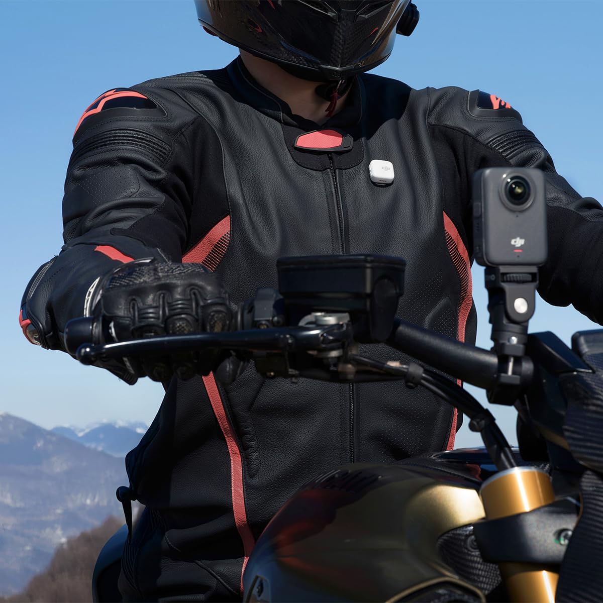 Osmo Motorcycle Heavy-Duty Mount, Compatibility: Osmo 360, Osmo Nano