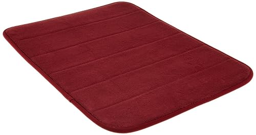 WPM WORLD PRODUCTS MART Memory Foam Bath Mat-Incredibly Soft and Absorbent Rug, Cozy Velvet Non-Slip Mats Use for Kitchen or Bathroom (17 Inch x 24…