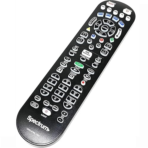 Charter Spectrum TV Remote Control TIME Warner CLIKR-5 UR5U-8780L New | Compatible with Time Warner, Brighthouse and Charter Cable Boxes | keypad