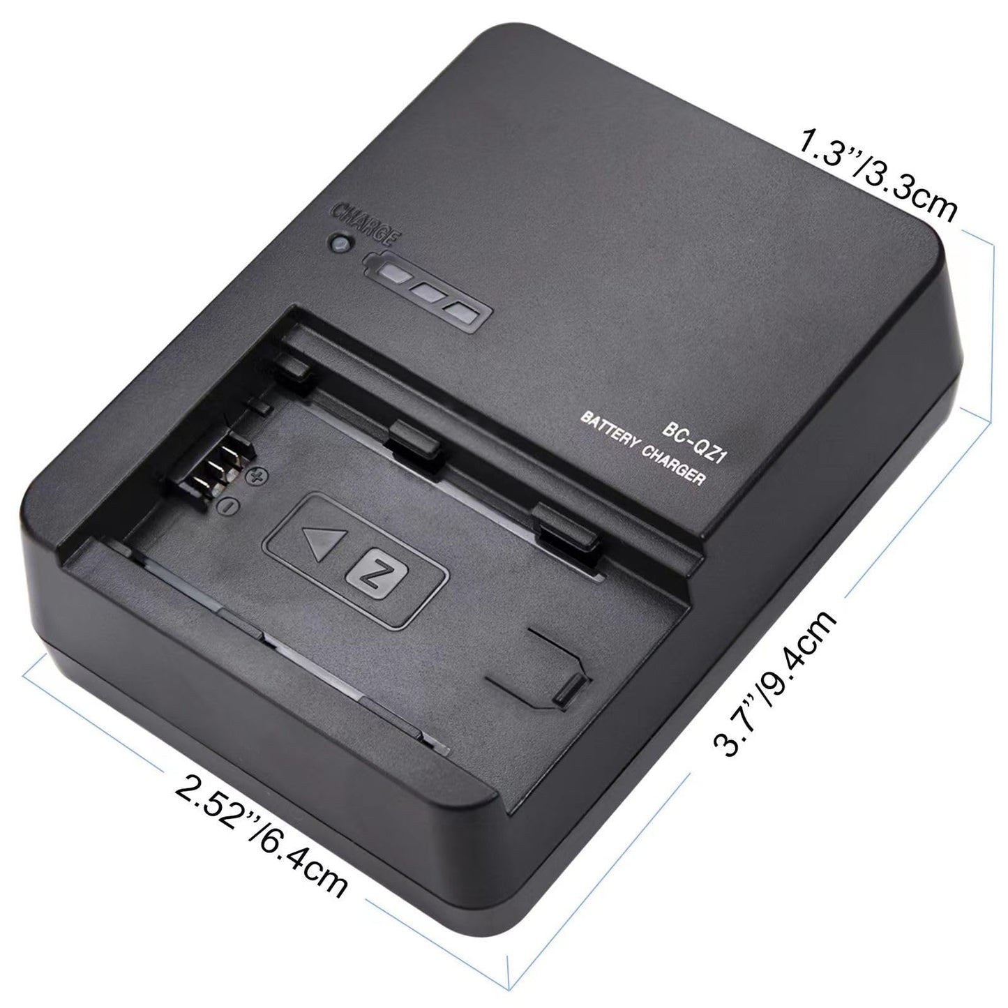 BC-QZ1 Camera Battery Charger for Sony NP-FZ100 A7 III, Alpha A7R III, A7R IV, A9, A6600, Alpha 9S,lpha a9 II, Alpha 9R