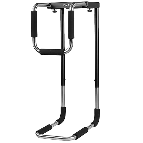 VIVO X-Large Heavy Duty Adjustable Computer CPU Tower Stand with Secure Locking, Holds up to 66 lbs, MOUNT-PC04L