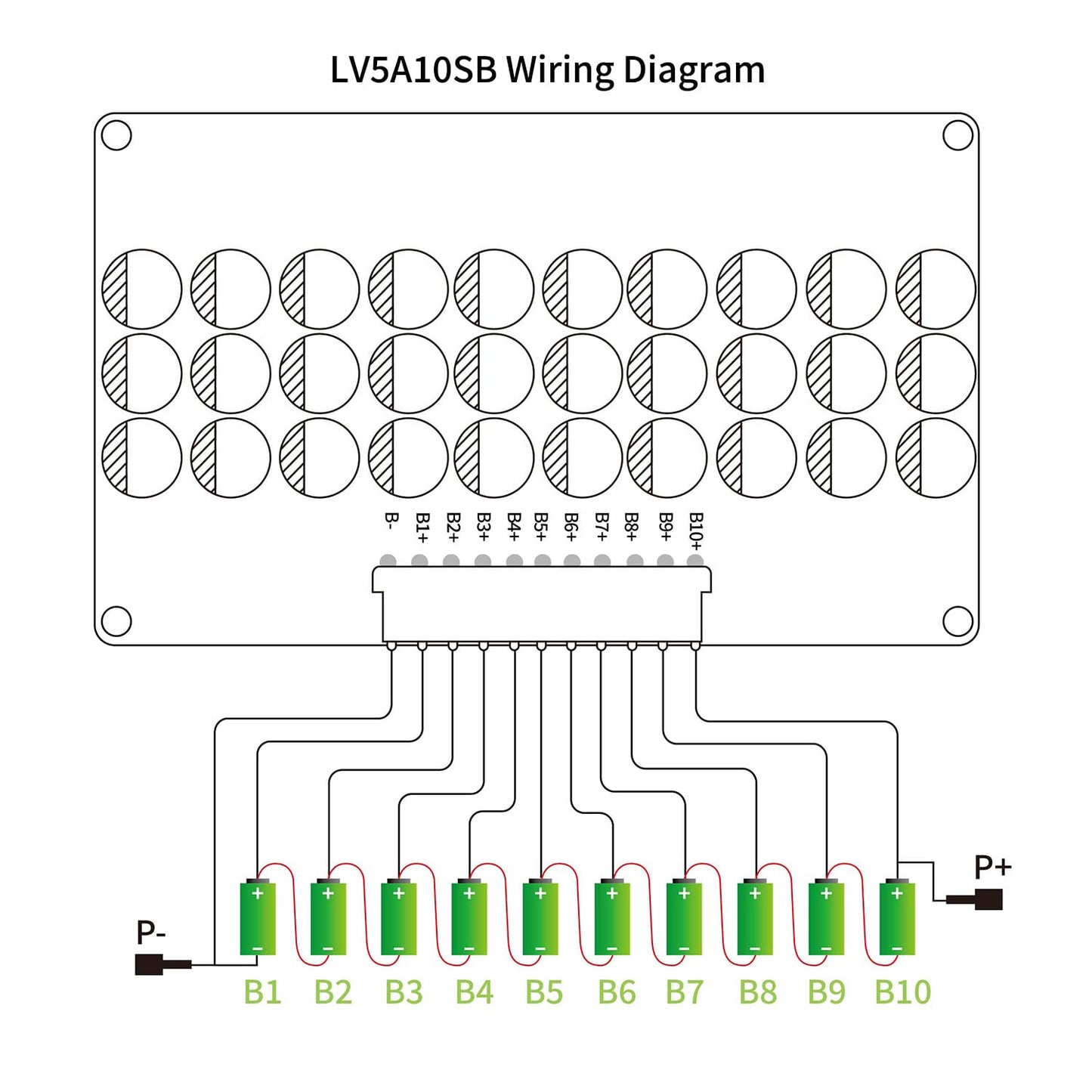 LVNOON 5.5A 5S to 21S 5S 6S 7S 8S 9S 10S 12S 14S 16S 17S 21S Smart Active Balancer Active Equalizer Balancer for li-ion NCM Lifepo4 LFP LTO Battery…