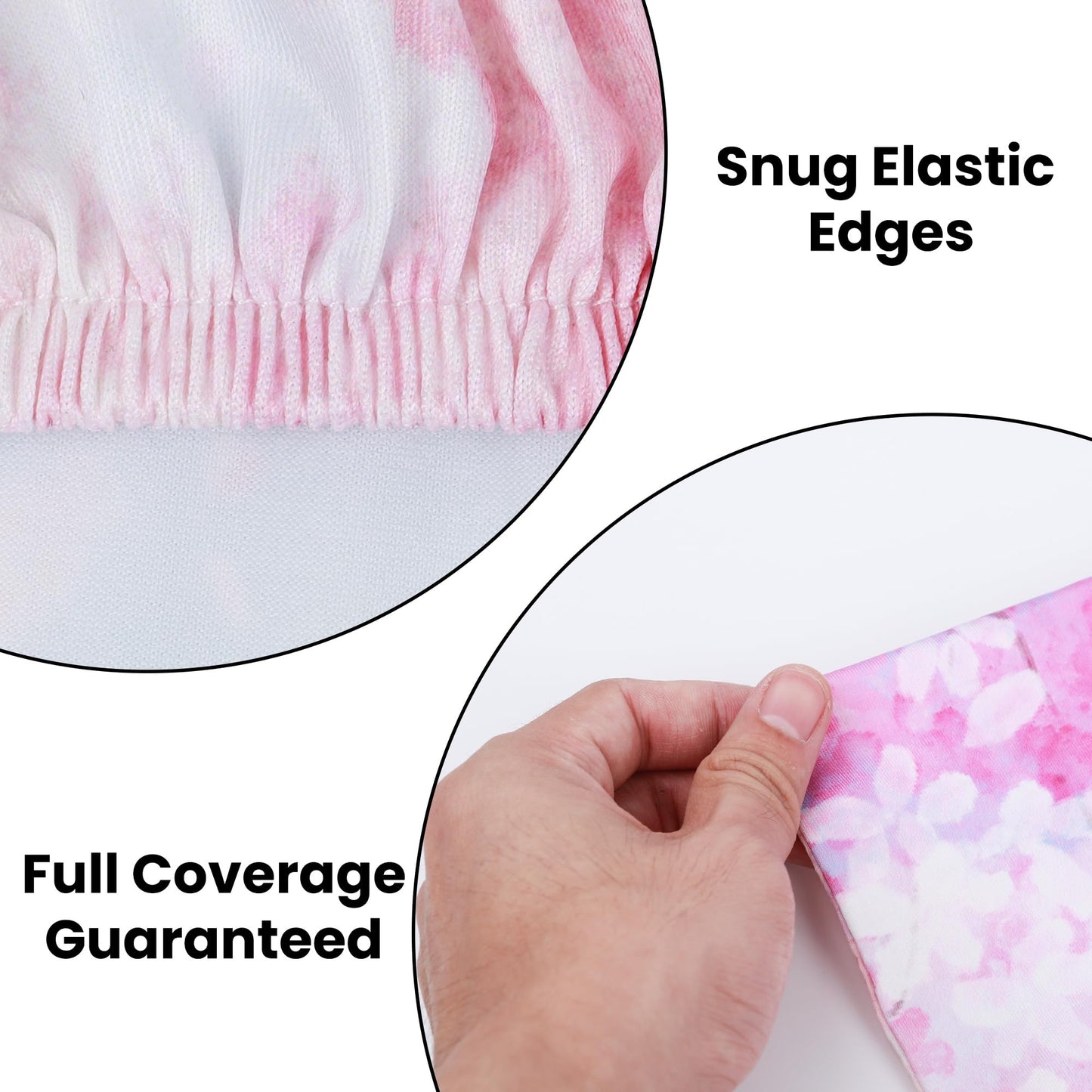 Umbrotiger 32-inch monitor dust cover, elastic polyester sunshade, 31" 32" 33" 34" computer screen cover, LCD/LED/HD panel protective film (Pink