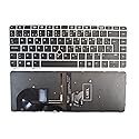 Laptop Replacement Latin Spanish layout Keyboard for HP EliteBook 745 G3 745 G4 840 G3 840 G4 with Backlit/with mouse stick/Silver frame