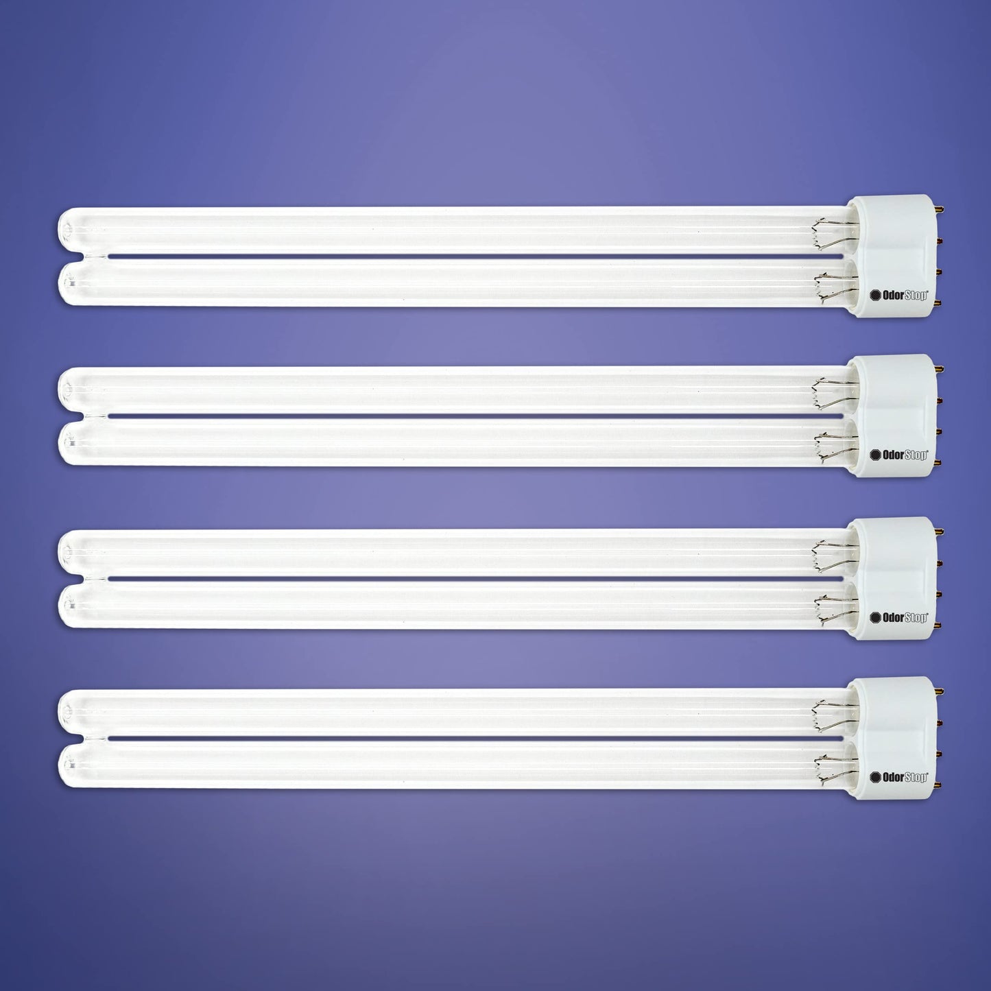 OdorStop OSUVB164 16-in Germicidal UVC Bulb, AmilAir Breathe Easy, Calutech, LSE, Puritec and Pur UV Air Systems, Pack of 4