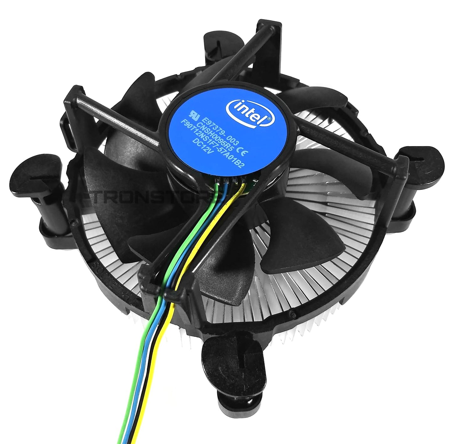 CPU Cooler Aluminum Heatsink 4-Pin PWM 92mm Fan Pre-Applied Thermal Paste for Intel Core i3 i5 i7 i9 Socket 1200 1151 1150 1155 1156 Desktop PC