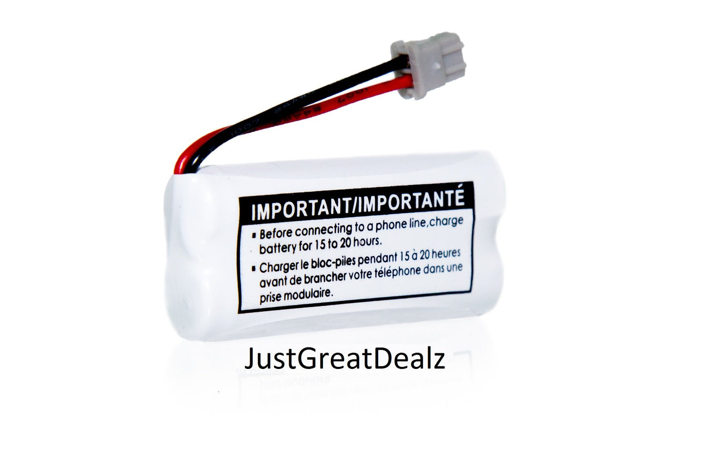 JustGreatDealz Battery BT-1021 BT1021 BBTG0798001 for Uniden Cordless Handset Telephones (2-Pack)