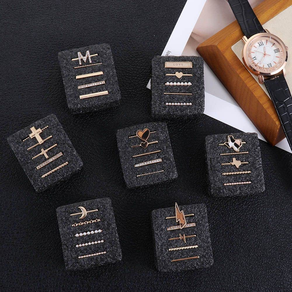5Pcs Charms for Apple Watch band 41mm 45mm 40mm 44mm 38mm 42mm 46mm 49mm Women,Diamond+Metal Jewelry Decorative Ring For iWatch series 11 10 9 8 7 6 5
