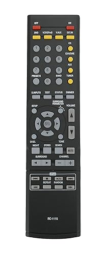 New RC-1115 Replace Remote fit for DENON AVR-390 AV Surround Receiver, Compatible with AVR-2807 AVR-2808 AVR-2809 AVR-1610 AVR-1705 AVR-1804 AVR-2105