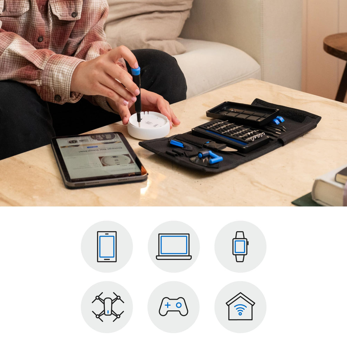 iFixit Pro Tech Go Toolkit - Portable Electronics Repair Set