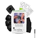 Bubblebee Mic Hiding Kit Compatible with Sony ECM V1 - Lapel Microphone Hiding Noise & Wind Reduction Wind Muff, Dead Cat Mic Cover for Content