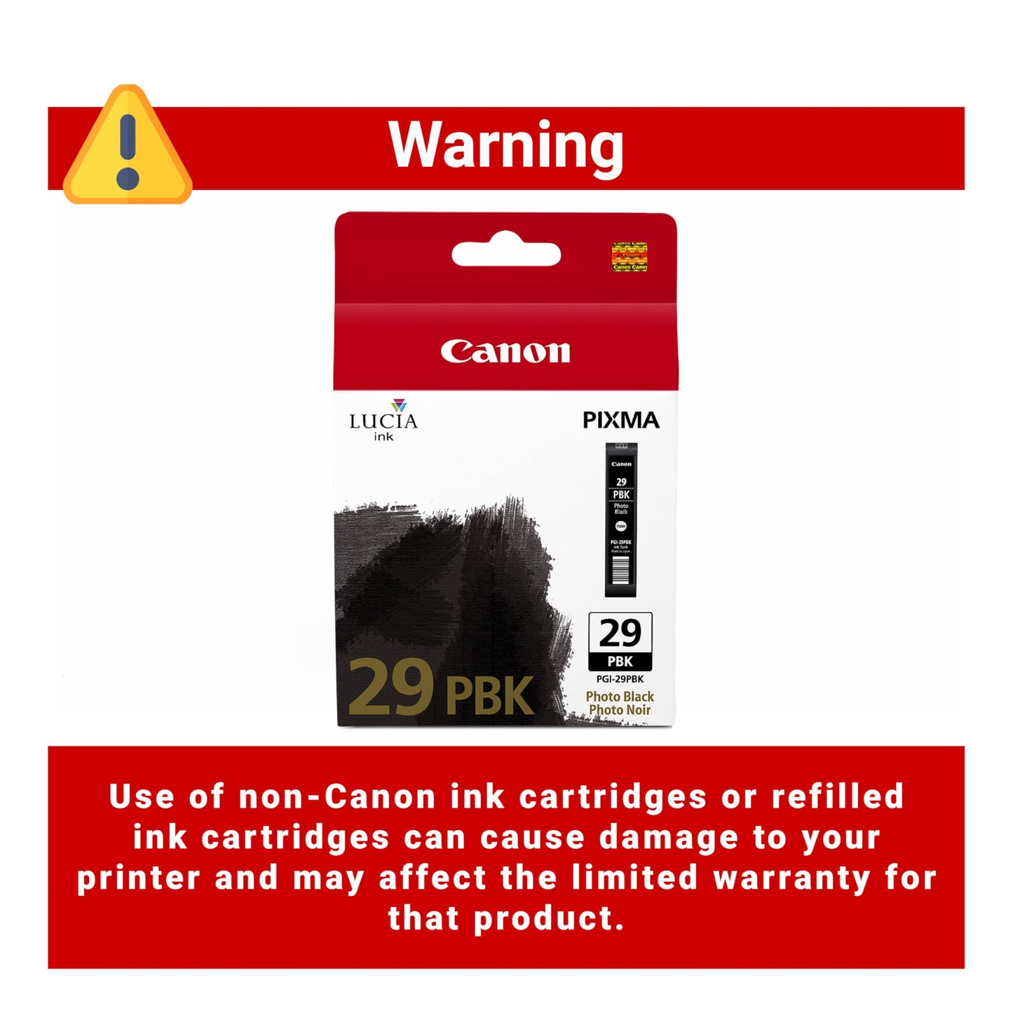 Canon PGI-29 Genuine Photo Black Ink Tank, Compatible with PIXMA PRO-1 Printers
