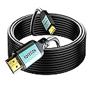 YOTETION Long Mini HDMI to HDMI Cable 25FT, MINI HDMI 4K 60Hz High Speed HDMI to Mini HDMI Cable Male Bi-Directional 2.0 Cord, for HDTV, Tablet