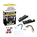 Scosche ICTA3BN Double DIN Radio Install Dash Kit and Harness Compatible with Select 2000-2017 Scion, Subaru and Toyota Vehicles - Complete Basic Car