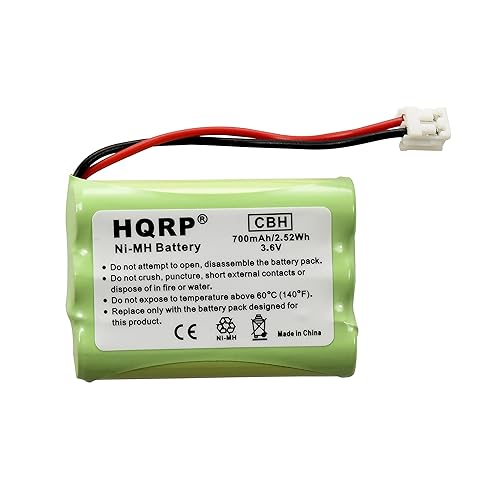 HQRP Phone Battery Compatible with AT&T/Lucent E2903, E2911, E2912, E2912B, E2913, E2913B Cordless Telephone