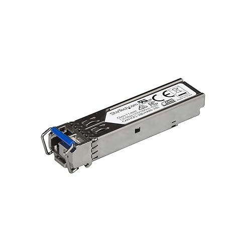 StarTech.com Juniper SFP-GE10KT13R15 Compatible SFP Module - 1000BASE-BX-U - 1 Gigabit Ethernet BiDi Fiber Single Strand SFP - LC 10km (SFPGE10KT3R5)