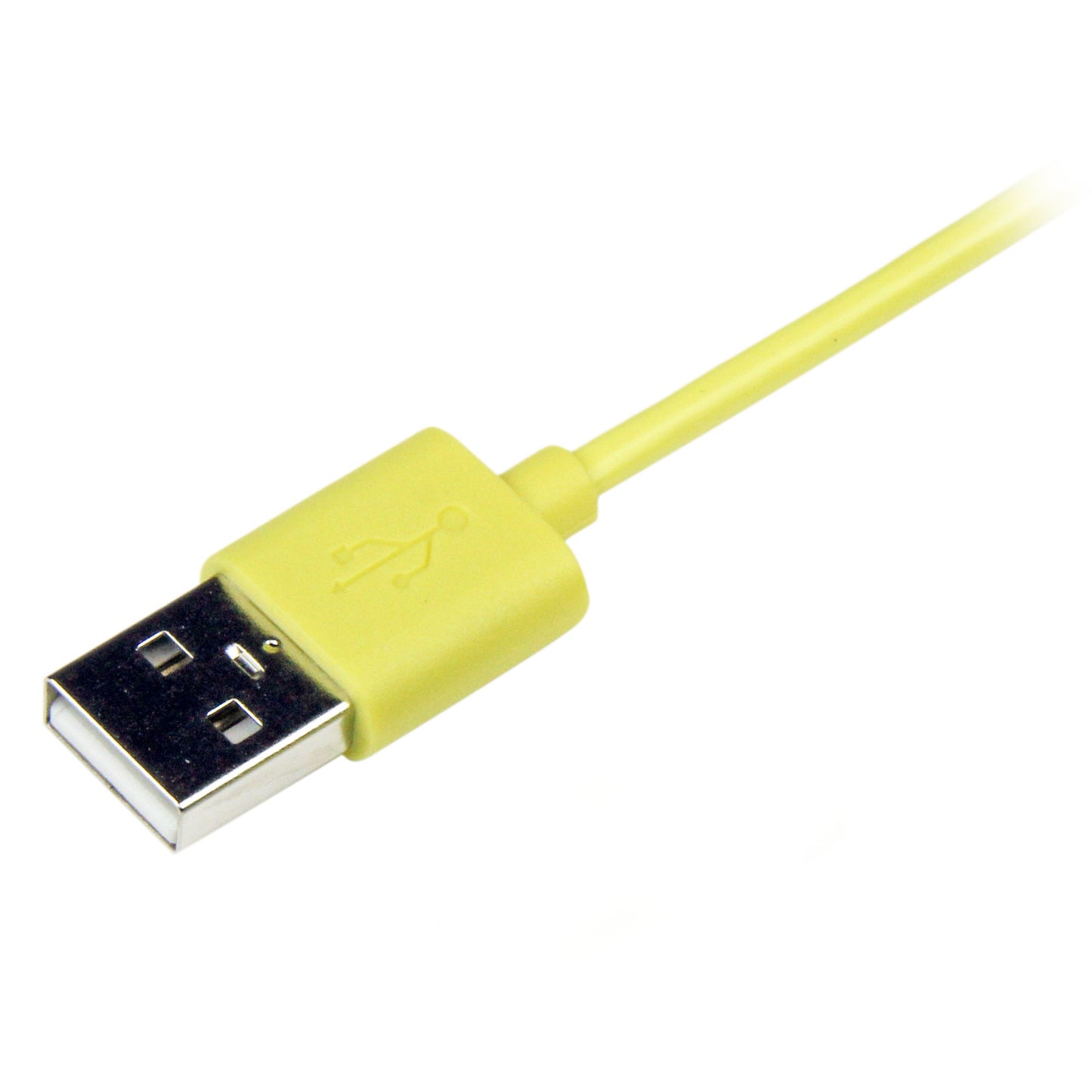 StarTech.com 1m 3ft Yellow Apple 8pin Lightning to USB Cable iPhone iPod iPad - Colored Lightning Charge Sync Cable for Yellow iPhone 5c (USBLT1MYL)