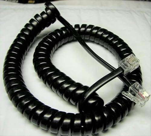 Nortel Centrex 9 ft Black Handset Cord For M5000 Series Phones In Factory Sealed Bag by Nortel