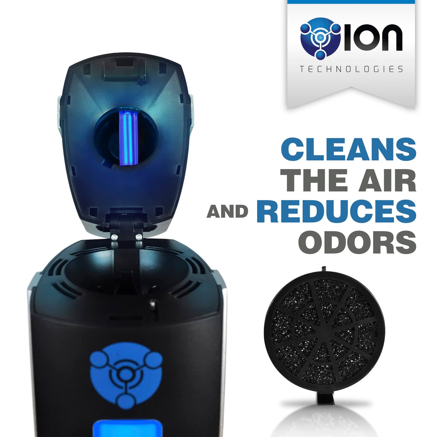 OION Technologies B-1000 Permanent Filter Ionic Air Purifier Pro Ionizer with UV-C, New