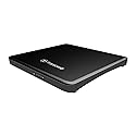 Transcend 8K Extra Slim Portable DVD Writer Optical Drive (TS8XDVDS-K)