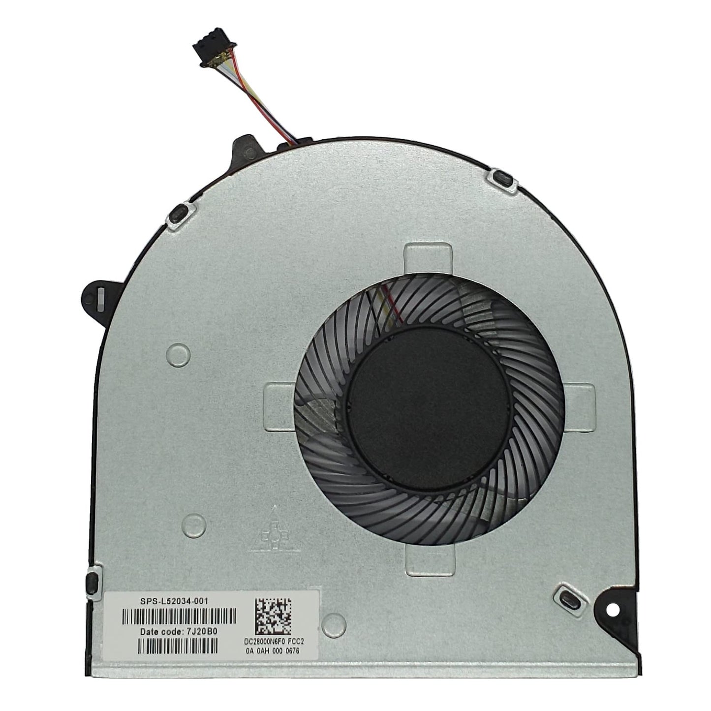 Lee_store Replacement New CPU Cooling Fan for HP Pavilion 15-DU 15-DW 15s-du 15-DW0043DX 15s-du0096tu 15s-du0002TX Series L52034-001 DC28000N6F0 FCC2