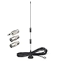 Bingfu FM Radio Antenna Magnetic Base for Pioneer Onkyo Yamaha Marantz Sherwood Indoor Digital HD FM Radio Bluetooth Home Stereo Receiver AV Audio