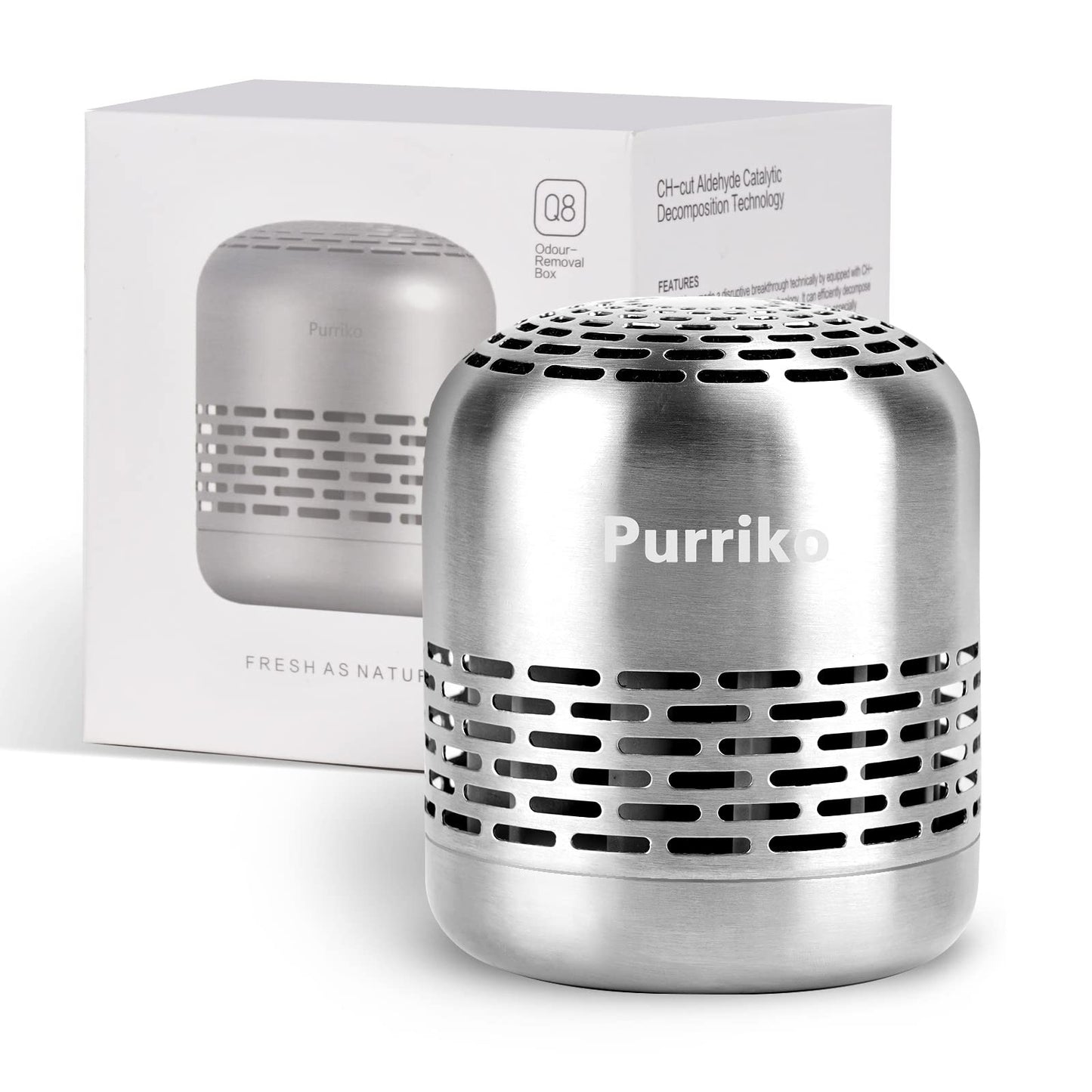 Purriko Refrigerator Deodorizer,Long-Lasting Fridge Odor Eliminator