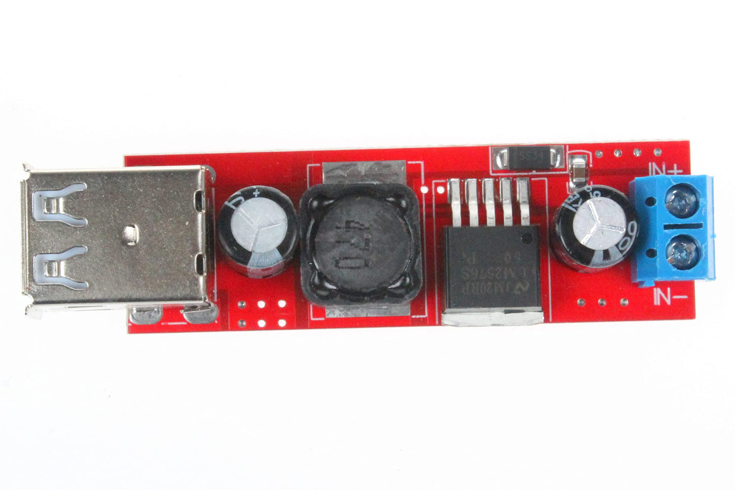 NOYITO 5V 3A Dual USB Power Supply Module DC12V 24V 6-35V Buck to 5V Adaptive Current Dual USB Output Charger Regulators