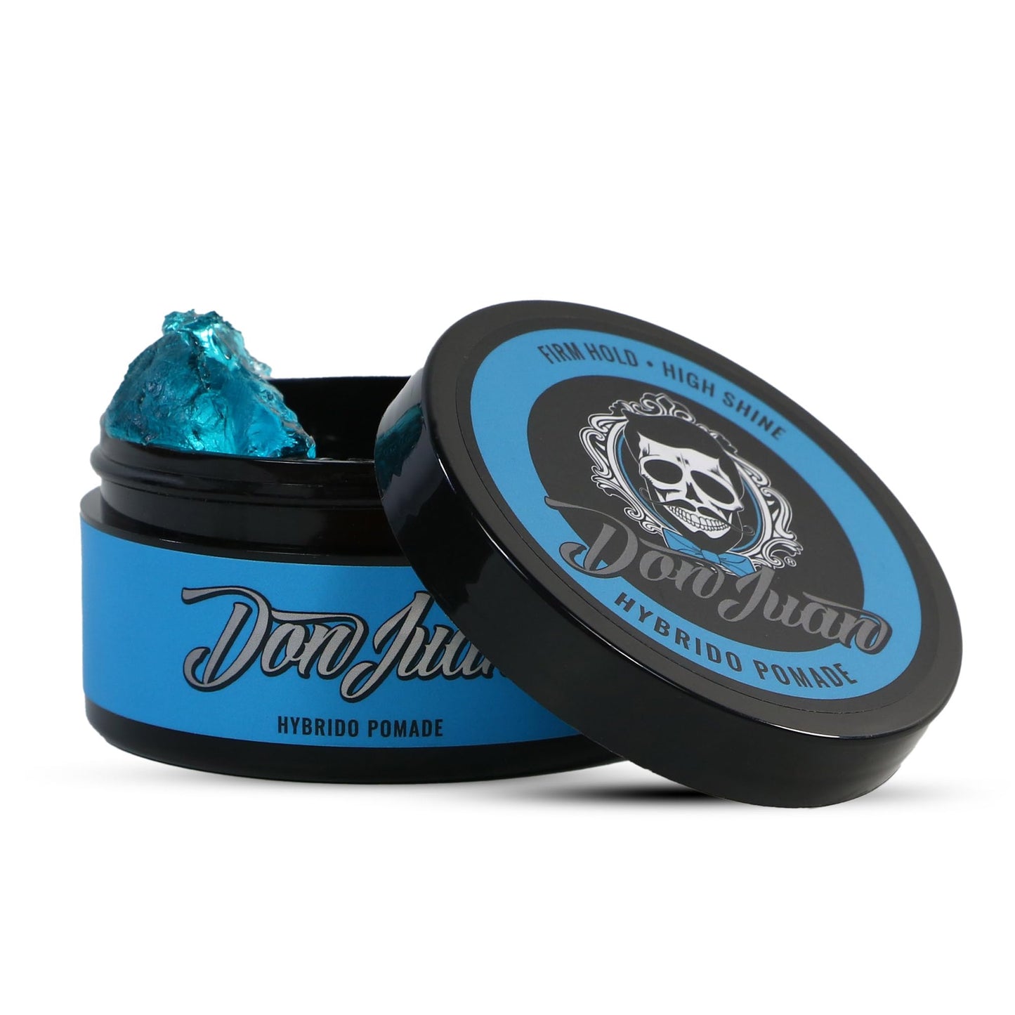 Don Juan Hybrido Pomade 3-Pack (4oz Each) | Water-Based Strong Hold, High Shine | With Plant Extracts & Ocean Minerals, Sea Breeze Scent