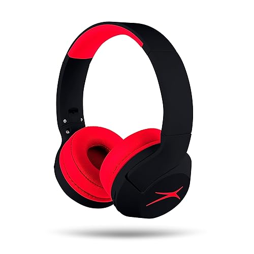 Altec Lansing Kid Safe Noise Cancelling Wireless Headphones 15H Battery, 85dB Volume Limit, Foldable Design Powerful Sound, Active Noise Cancellation…
