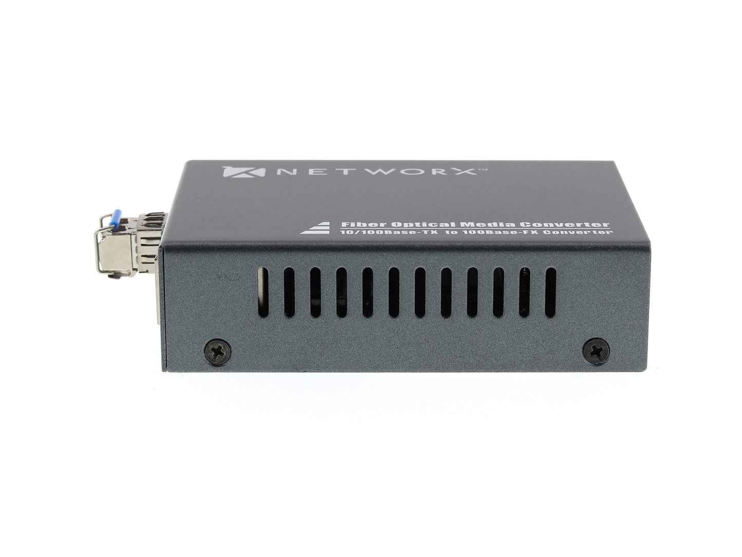Networx Fast Ethernet Fiber Media Converter - UTP to 100Base-FX - LC Multimode, 2km
