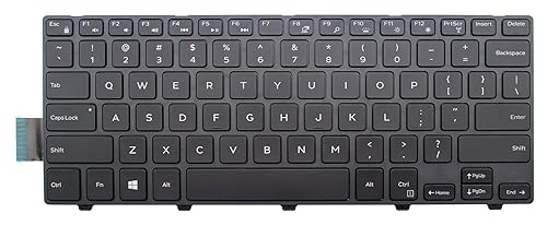 New US Black English Laptop Keyboard Replacement for Dell Latitude 3450 3460 P63G P63G001 3470 3480 3488