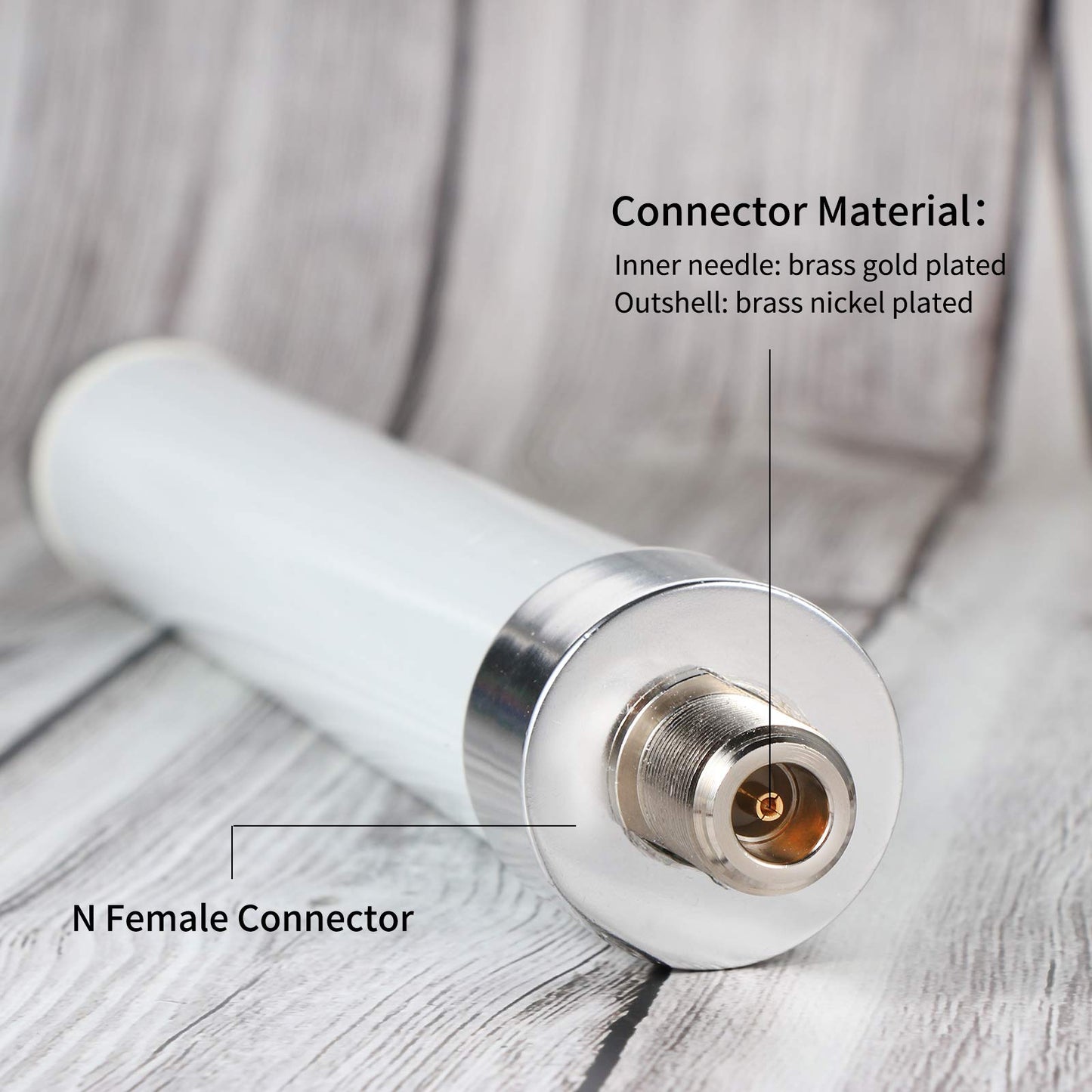 XRDS-RF 4G LTE Antenna 6dBi Omni-Directional Outdoor Fixed Mount Antenna with N Female Connector for Router, Modem, Radio, Signal Amplifier