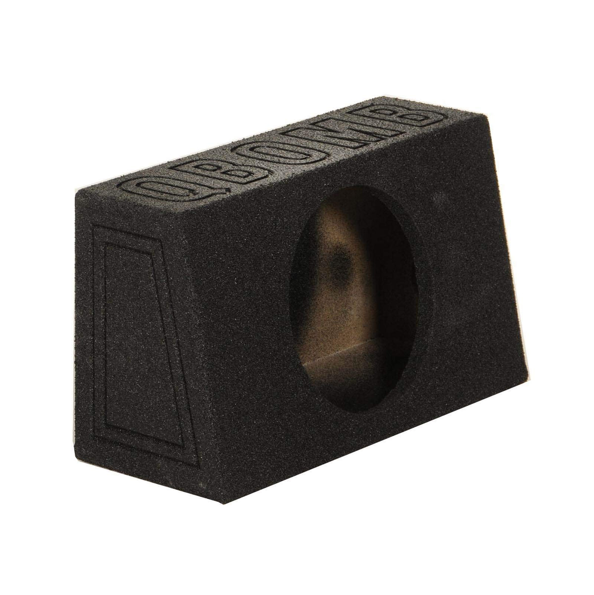 Q Power QBomb Single 12 Inch Sealed Subwoofer Sub Boxes Bedliner Spray, 2-Pack
