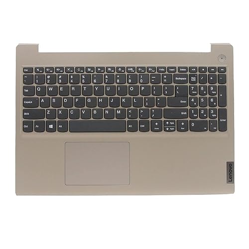 Replacement for Lenovo IdeaPad 3 15IIL05 15IML05 15ADA05 Laptop Upper Case Palmrest Non-Backlit Keyaboard with Touchpad Assembly Part SBB0X77935