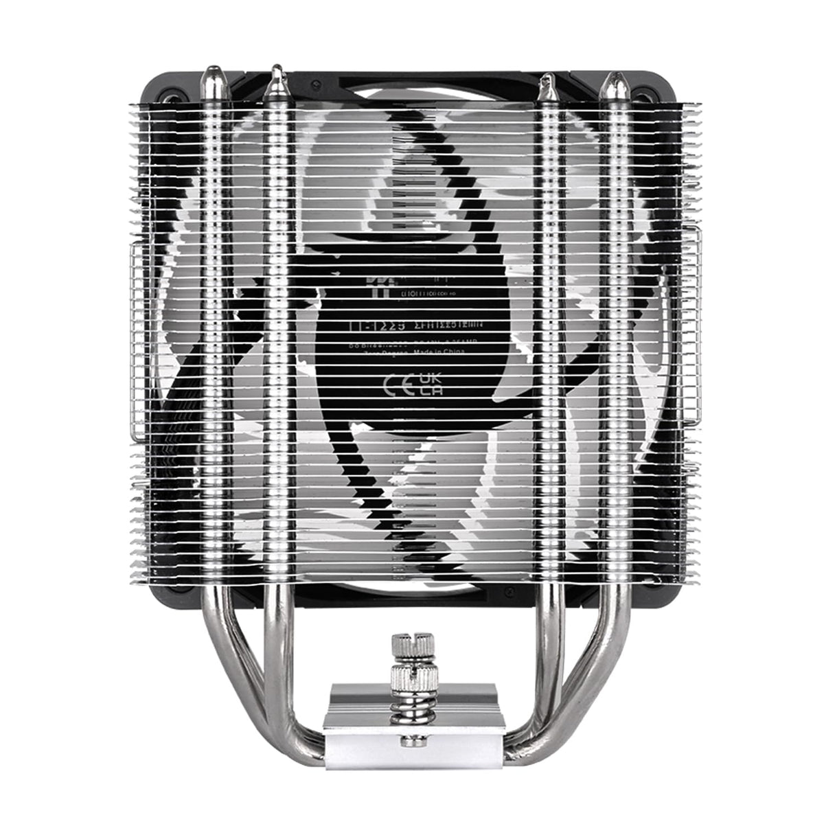 Thermaltake UX400 ARGB CPU Cooler; 4xØ6mm Copper Heatpipes; 120mm PWM Fan; 700~1800 RPM; Intel/AMD Compatible; Single Tower; 240W TDP; Black