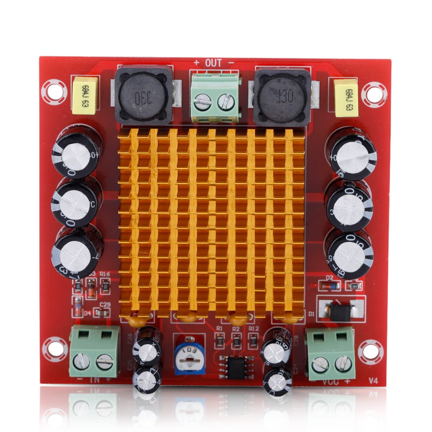 TPA3116D2 MONO Chip 150W Single channel Audio Receiver Digital Amplifier Board, Power Amp Module 12V to 26V