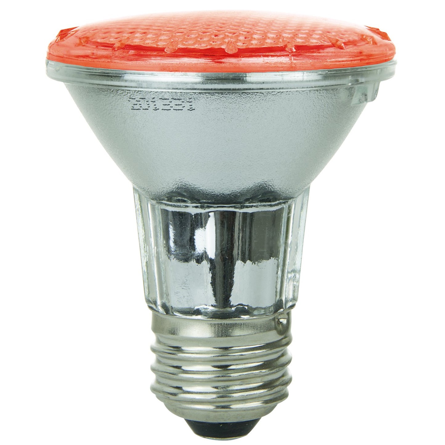 Sunlite 80003-SU LED PAR20 Colored Wildlife Friendly Light Bulb, 2 Watts, (25W Equivalent), E26 Medium Base, 30,000 Hour Lifespan, 1 Pack Red