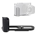JJC HG-Q2 Leica Q2 Hand Grip, Arca Swiss Type Quick Release QR, Anti Slip Metal Holder Hand Grip, Aluminum Aloy, Compatible with Leica Q2, Replaces