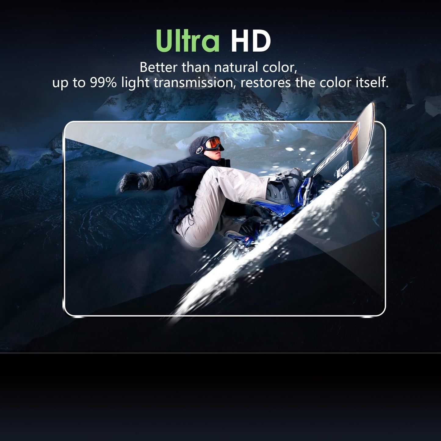 Suttkue for GoPro Lit Hero screen protector Tempered Glass flim ?Camera Lens Protector Tempered Glass,High Definition Clear,Case