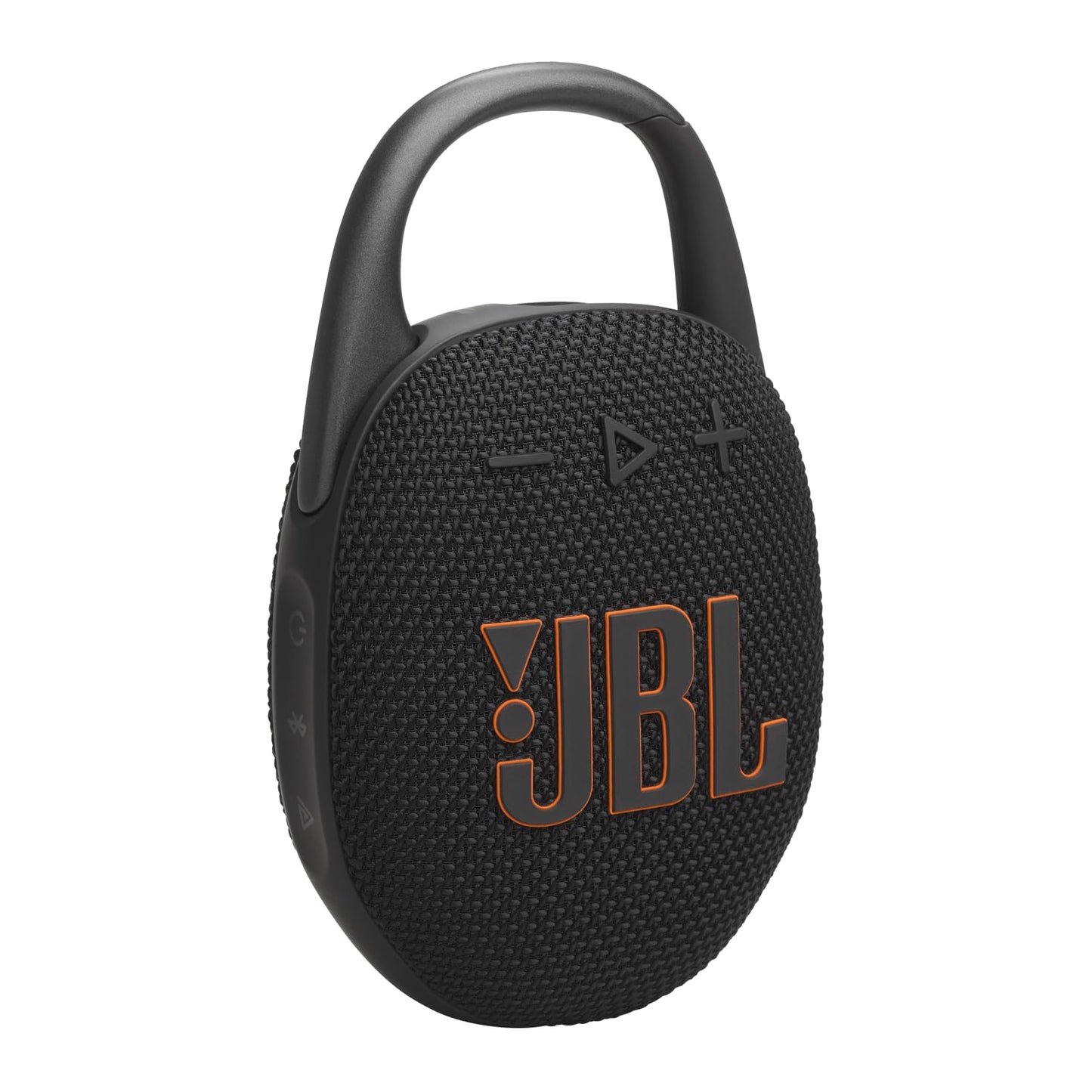 JBL Clip 5 Ultra Portable Bluetooth Speaker with gSport Carbon Fiber Case (Black)