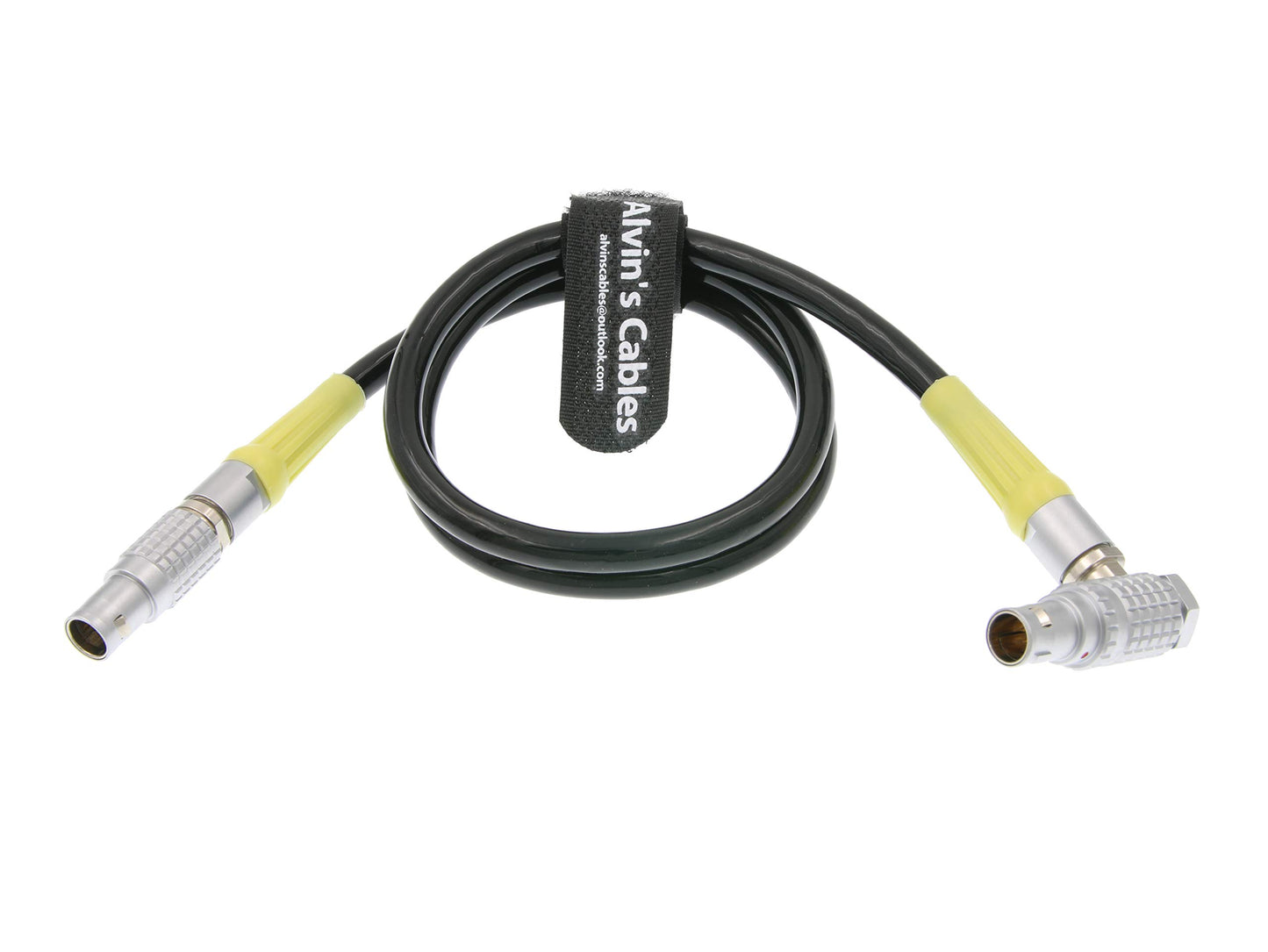 Alvin's Cables Preston FIZ MDR Bartech Digital Motor Cable 1B 7 Pin Male to Right Angle 7 Pin Male
