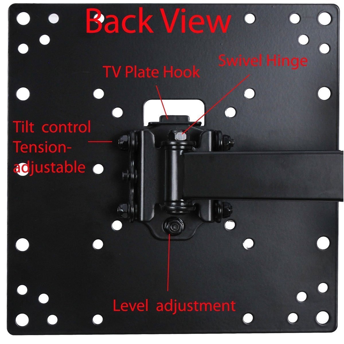 VideoSecu Articulating TV Wall Mount Bracket for Most 22 to 42 Inch TV Display 1K9