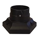 Special Lite Aluminum Stub Post Base - SPB-170-BLK