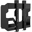Low Profile TV Wall Mount - CTA TV Wall Mount with Compartment for PC or Console - for 14 to 42 inch LED LCD & Plasma TV’s and Monitors - VESA Bracket