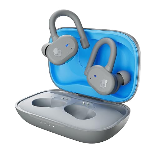 Skullcandy Push Active True Wireless in-Ear Bluetooth Earbud, Use with iPhone and Android with Charging Case and Mic, Great for Gym, Sports