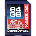 Delkin 64GB SDXC 266X UHS-I (U1) Memory Card(DDSD26664GB-A)